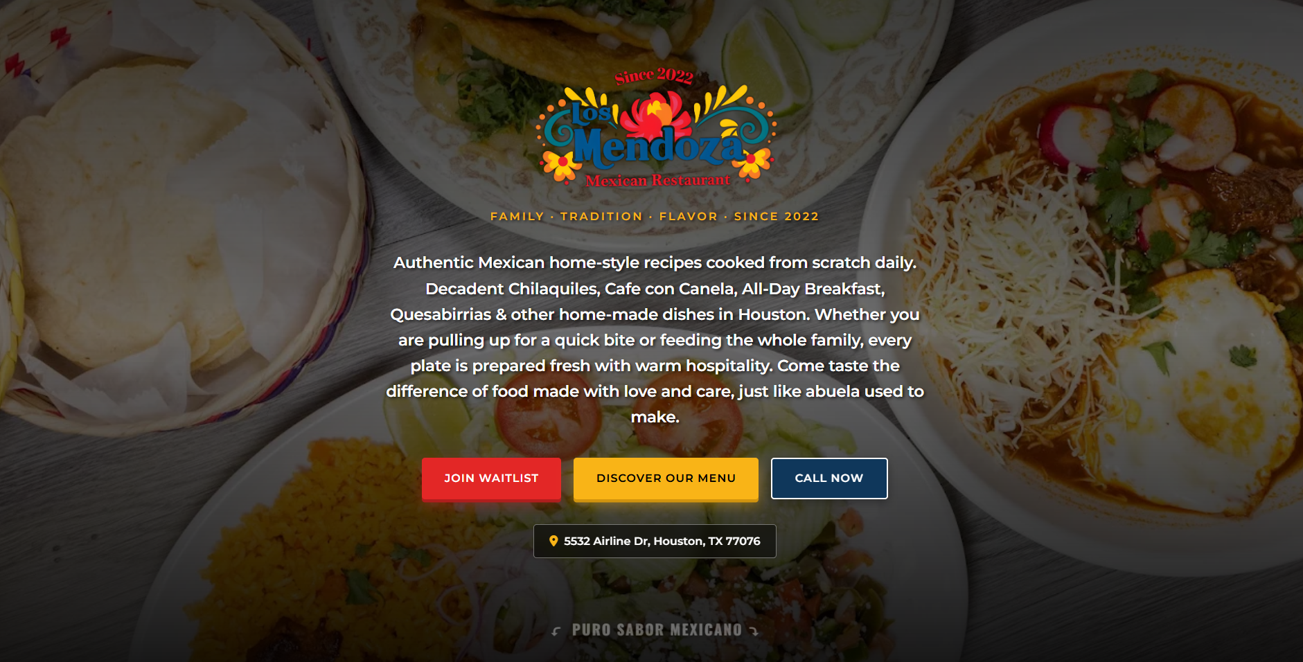Los Mendoza website